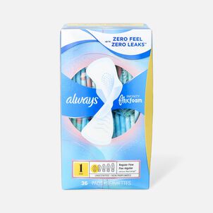Always Ultra Thin Regular Pads With Wings, Unscented, 96 Count : :  Health & Personal Care