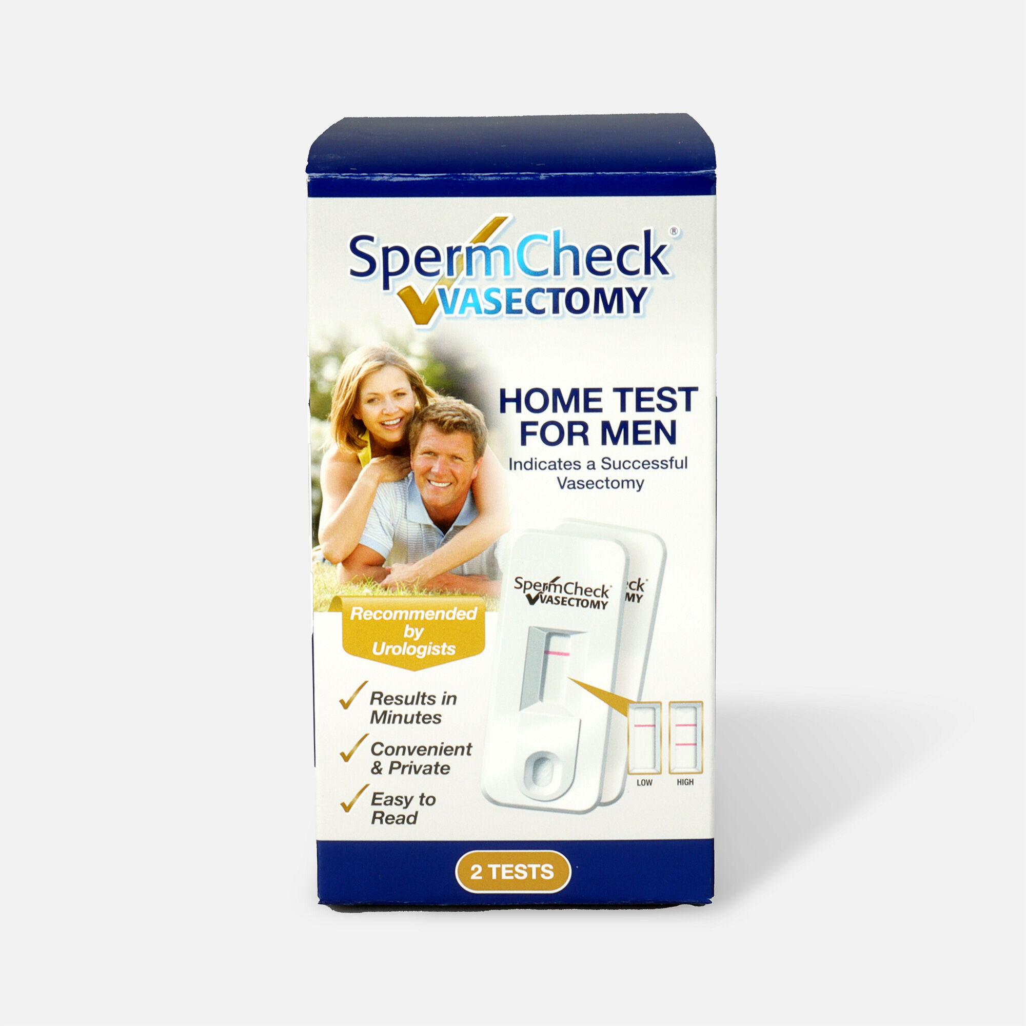 SpermCheck Male Vasectomy Home Test