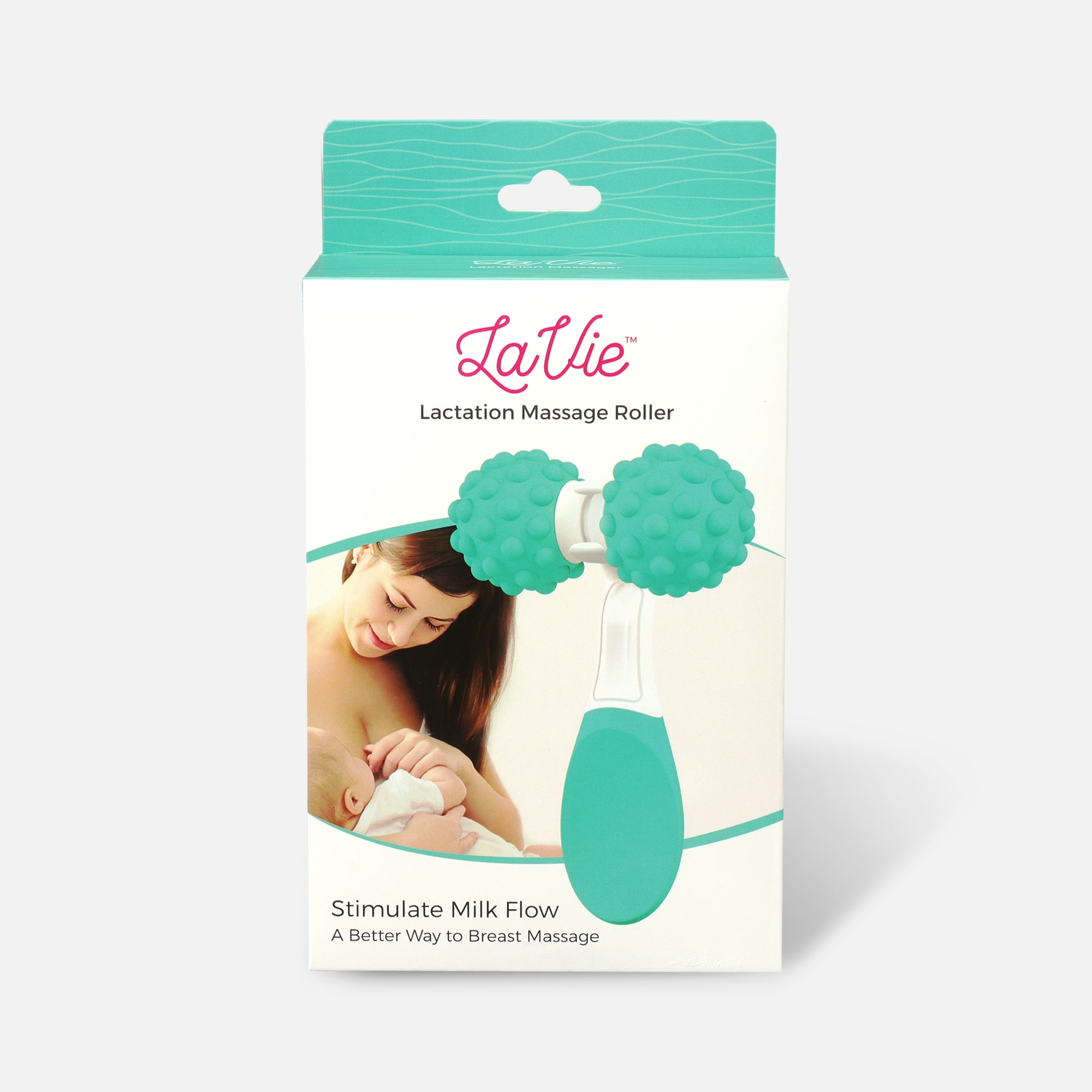 LaVie Lactation Massager Roller, Manual Massage Roller